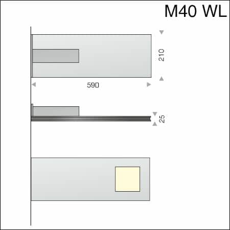 technical drawing TABULARE A WL