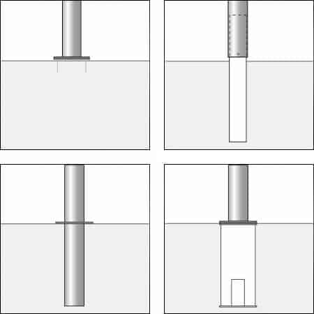 Handrail LAMANO U42 | U48 | U60 - technical drawing