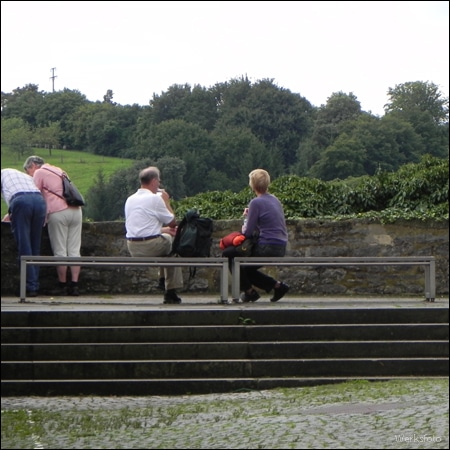 Seating bench QUADRATONE 1
