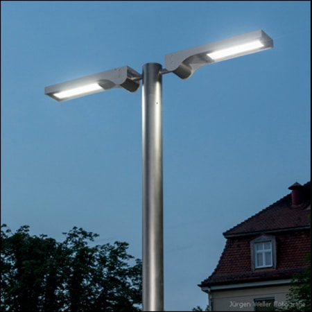 Poles round tube cylindrical stainless steel