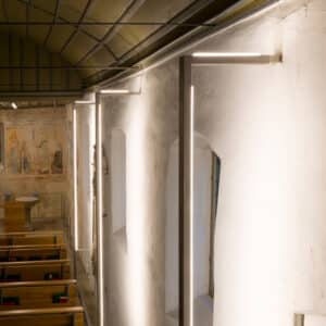 Project lighting – Waldenburg Chapel