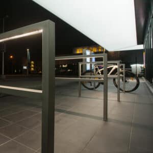 Product: Bicycle parking racks/stands – illuminated or non-illuminated versions