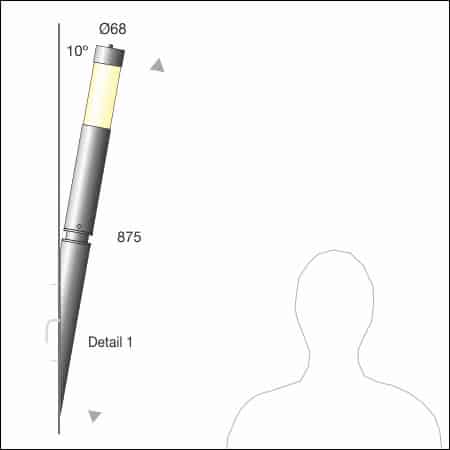 FIACCO Typ 500/151 Grafik Montagebeispiel