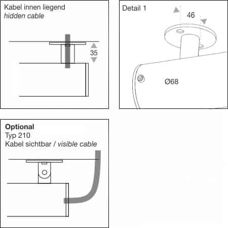 FIACCOLA Typ 211 - Grafik Montageanleitung