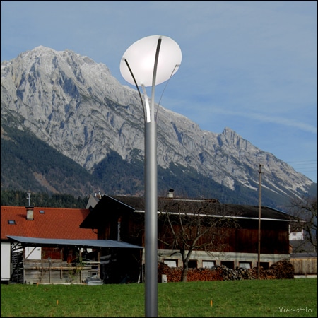 Standrohrleuchte CIRCOLO Typ 030/510 schräg