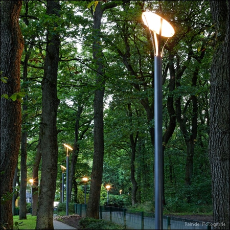 Standrohrleuchte CIRCOLO Typ 030/510 schräg