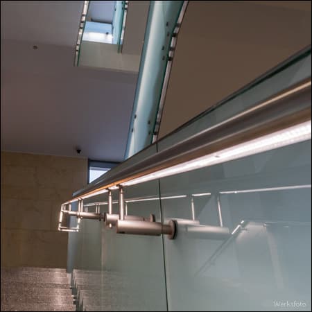 Edelstahl LED Handlauf LAMANO U42 | U48 | U60