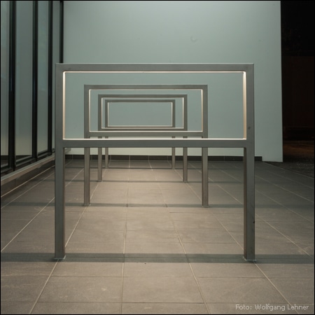 Fahrradparker / -ständer QUADRATONE LED Typ B