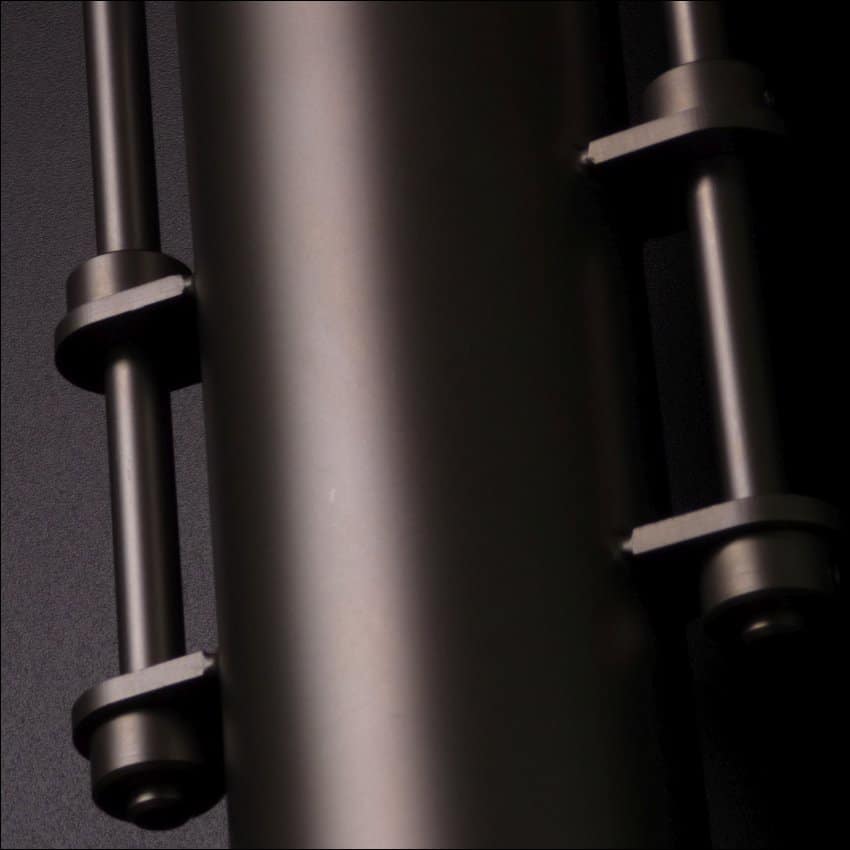 Standrohrleuchte FIACCO Typ 510/140 - Detail