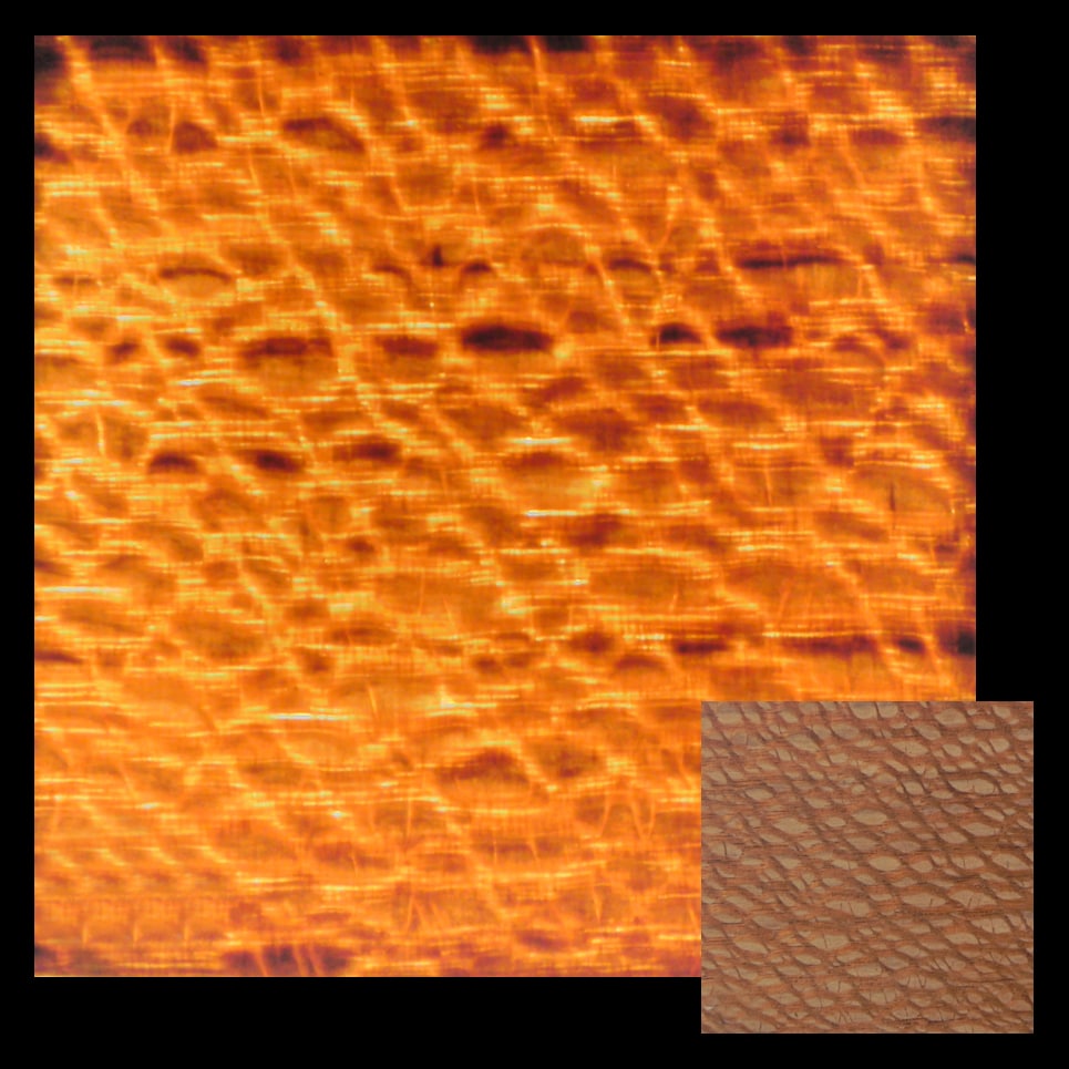 Ausschnitt LED Tisch Lightwood - exclusiv Silberholz