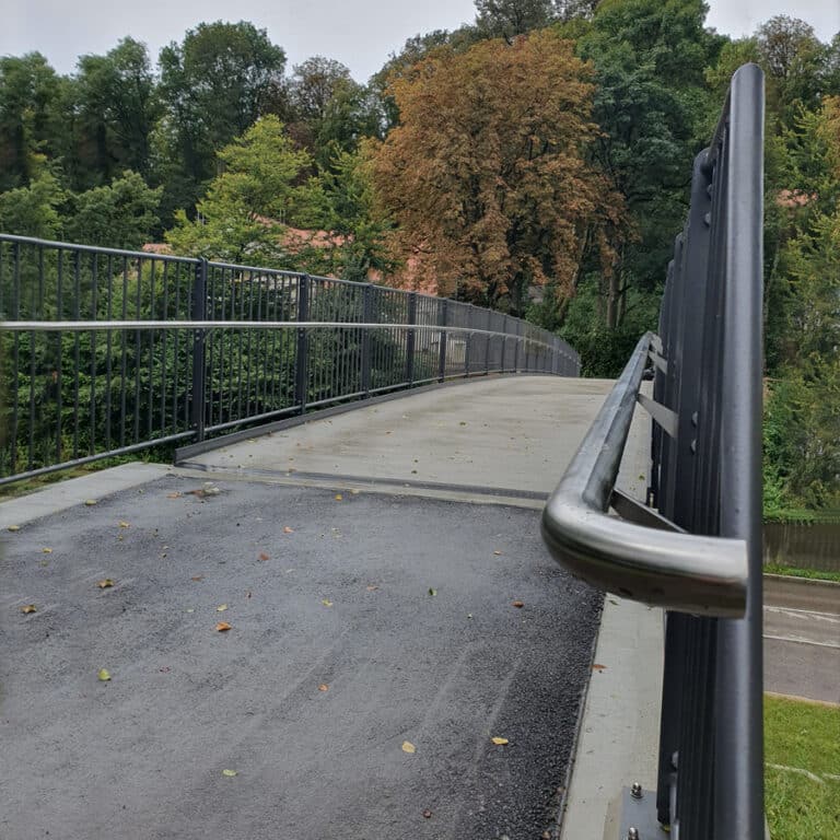 LED Handlaufprojekt Nö 26 Geh- und Radwegbrücke Nördlingen