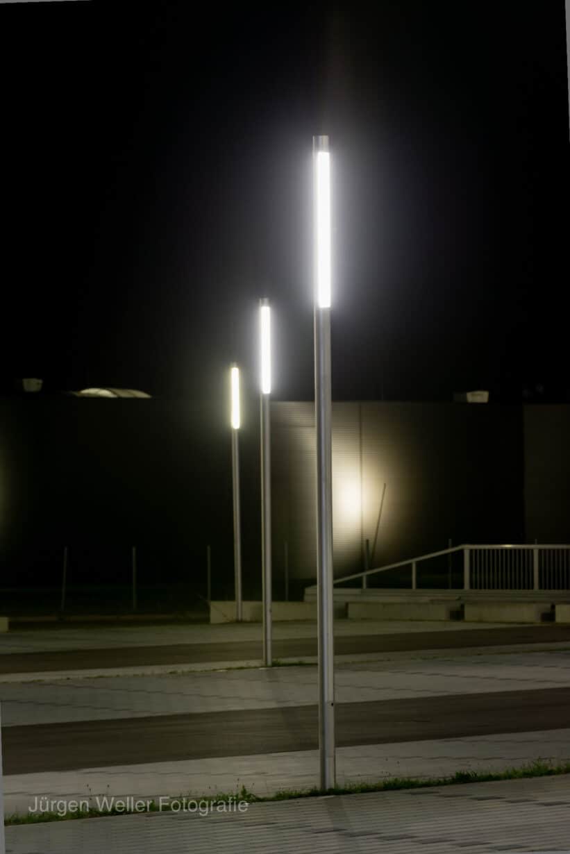 Parkplatzbeleuchtung mit LECCOR Standrohrleuchte für Sicherheit und Ästhetik